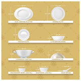 Seattle Collection 45 Pcs Dinner Set Adorned With Brown And Gold (Plated With Real Gold)