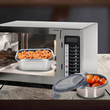 SQUARE STAINLESS STEEL CONTAINER_N