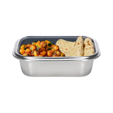 Rectangle Stainless Steel Container With Pp Locking Lid 316 Stainless Steel