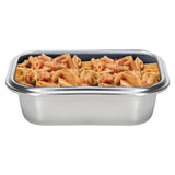 Rectangle Stainless Steel Container With Pp Locking Lid 316 Stainless Steel