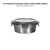ROUND STAINLESS STEEL CONTAINER _N