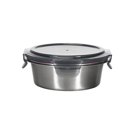 ROUND STAINLESS STEEL CONTAINER_N