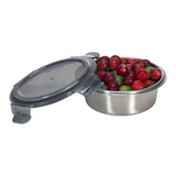 ROUND STAINLESS STEEL CONTAINER_N