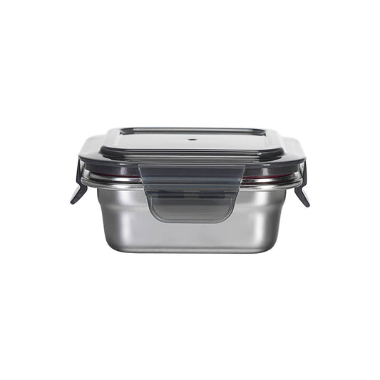 SQAURE STAINLESS STEEL CONTAINER_N