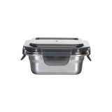 SQAURE STAINLESS STEEL CONTAINER_N